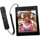 CTA Digital Radiation Safe Telephone Handset for iPad & iPhone (BLACK