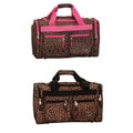Rockland 'Bel-Air' Leopard 19-inch Carry-On Duffel Bag