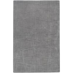 Online Specials  Candice Olson Loomed Gray Ichoa Abstract Plush Wool Rug (9' x 13')