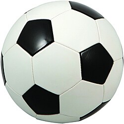 Premium Regulation Black and White Soccer Ball (Case of 25)-Image