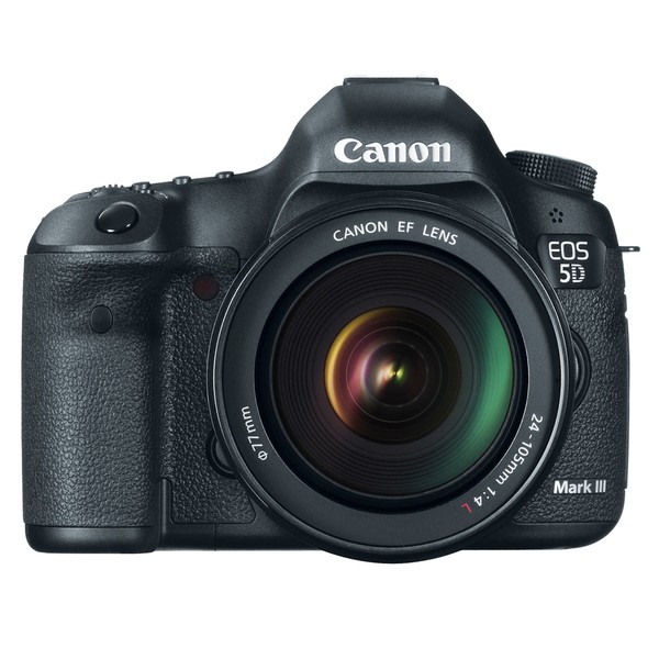 Canon EOS 5D Mark III 22.3MP Digital SLR with EF 24-105L IS USM Lens Kit