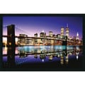 Brooklyn Bridge 'Color' Gel-Textured Art Print