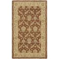 Handmade Farahan Brown/ Taupe Wool Rug (2'3 x 4')