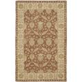 Handmade Farahan Brown/ Taupe Wool Rug (4' x 6')