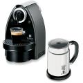Nespresso Black Espresso with Aeroccino Maker