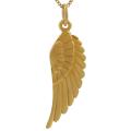 Sterling Silver Vermeil-style Angel Wing Necklace