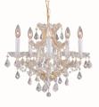 Maria Theresa 5-light Gold/ Crystal Chandelier