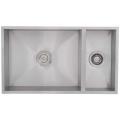 Ticor Stainless Steel 16-gauge Square Undermount Kitchen Sink