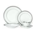 Fair review for mikasa china MIkasa Platinum Crown 40-piece Dinnerware Set
