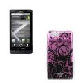 Purple Black Motorola Droid X MB810 Protector Case
