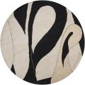 Hand-tufted Mandara Ivory New Zealand Wool Rug (7'9 Round)