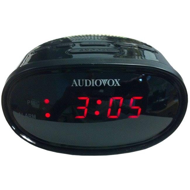 Audiovox AM/FM Clock Radio (Refurbished) 13069033