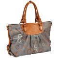Free useful details for Letter Styles Graffiti Rioni Medley Large Grey Canvas Tote Bag