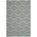 Cambria Blue/ Gold/ Green Geometric Rug (8' x 10')