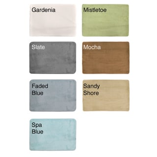 Sleep Innovations Memory Foam Bath Mats (Set of 2)