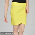 Addiction Juniors Stretch Tiered Tulip Skirt