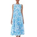 Cotton 'Bali Blue' Batik Dress (Indonesia)