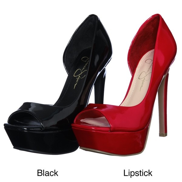 jessica simpson open toe shoes