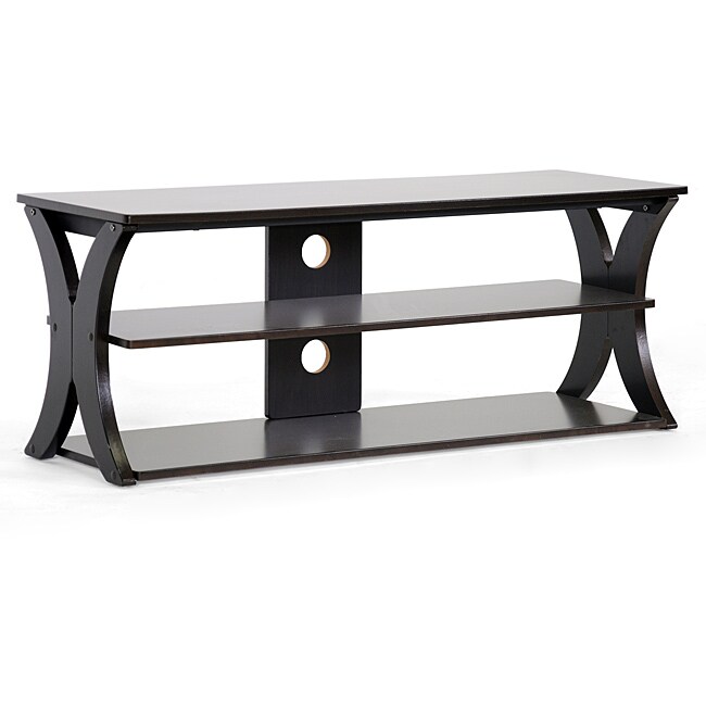 Xavier Modern Brown MDF/ Steel TV Stand