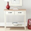 Safavieh Manchester White Console Table