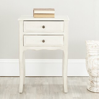 Low Price Safavieh Sete White Accent Table
