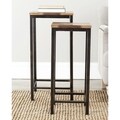 Safavieh Vienne Brown Nesting Table (Set of 2)