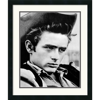 'James Dean - Cowboy' Framed Art Print