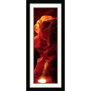 'Cave - Antelope Canyon' Framed Art Print