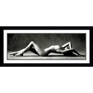 --->  Scott Mc Climont 'Nude Reclining' Framed Art Print