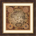 Max Besjana 'Cartographica 1' Framed Art Print