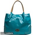 Kenneth Cole Reaction Counterpoint Shiny Tote Bag