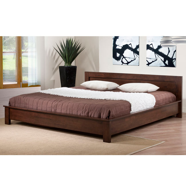 Alsa King-size Platform Bed - Overstock Shopping - Great Deals on Beds