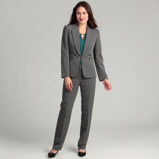 Tahari ASL Women's Single Button Hardware Detail