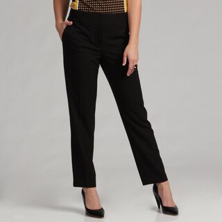 Calvin Klein Womens Lux Stretch Crop Pants