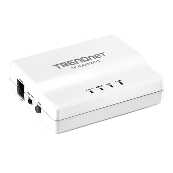 TRENDnet 1-Port Multi-Function USB Print Server