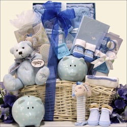 Baby  Gift Sets on Baby Boy Gift Basket   Overstock Com Shopping   The Best Deals On Gift