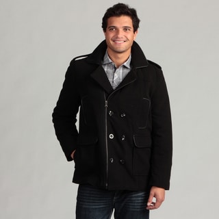 Joe Whistler Men's Full Zip Peacoat