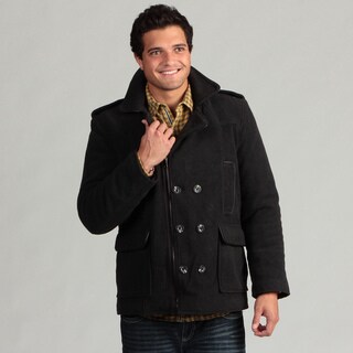Joe Whistler Men's Full Zip Peacoat