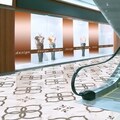 SomerTile 19.75x19.75-in Calcutta Luxe White Porcelain Floor and Wall Tiles (Case of 6)