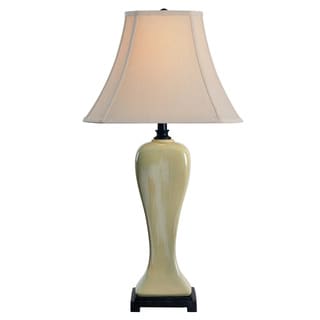 Antoine 31-inch Pearlized White Finish Table Lamp