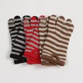 Portolano Women's Cashmere-Blend Striped Texting Gloves