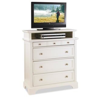 Home Styles White Naples Media Chest