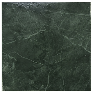 Somertile 12x12-in Mesa Esmeralda Ceramic Floor and Wall Tiles (Case of 16)