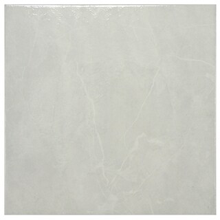 SomerTile 12x12-in Mesa Gris Ceramic Floor and Wall Tile (Case of 21)