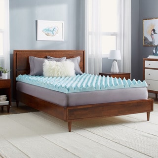 Best Shopping Slumber Solutions Gel Big Bump 4-inch Memory Foam Mattress Topper
