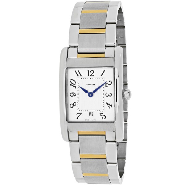 Coach Men's Lexington Stainless Steel Yellow Gold Plated Watch