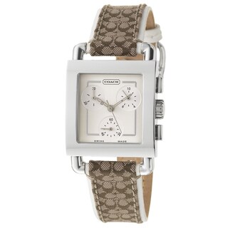 Coach Legacy Harness Women's Silver Dial Chronograph Watch