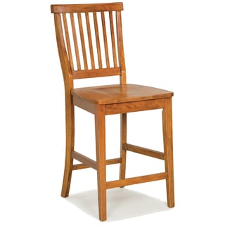 Home Styles 24-inch Distressed Dark Oak Bar Stool