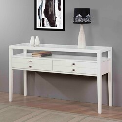 Great Prices Aristo Gloss White Sofa Table