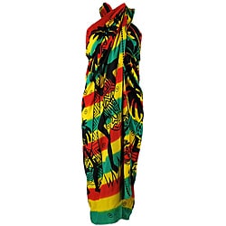 Rasta Print Sarong (Indonesia)-Image